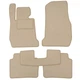 Коврики в салон Optimal для BMW 3 F30 '12-19 текстильные бежевые (комплект) - изображение 1