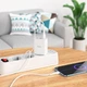 Зарядний пристрій Hoco C99A PD20Wmax (QC3.0 3A + кабель microUSB) White (33584) - зображення 6