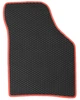 Килимки в салон Kinetic для Brilliance M2 '05- EVA-полімерні чорні з червоною тасьмою (комплект) - зображення 4