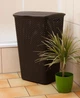 Корзина бельевая Curver My Style 55l коричневый - изображение 4