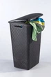 Корзина бельевая Curver My Style 55l коричневый - изображение 7