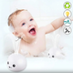 Игрушка для ванной TOPA Кит с подсветкой с фонтаном Spray Water Bath Toy Белый - изображение 1