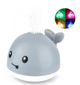 Игрушка для ванной TOPA Кит с подсветкой с фонтаном Spray Water Bath Toy Серый - изображение 2