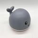 Игрушка для ванной TOPA Кит с подсветкой с фонтаном Spray Water Bath Toy Серый - изображение 5