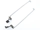 Петлі для HP ProBook 4710, 4710S (6055B0000302 6055B0000402). Пара. Ліва + права. (66515) - зображення 1