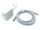 Блок живлення для APPLE 30W A1882 (MR2A2CH/A) Type-C (USB-C) з кабелем. High Copy (67091) - изображение 1