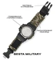 Наручний годинник чоловічий з компасом BESTA Military Темно-зелений (2898) - изображение 6