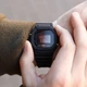 Часы Мужские Черные Скмеи Наручные Спортивные Однотонные Кварцевые Skmei Dron Black (279968) - изображение 7