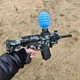 Дитячий іграшковий акумуляторний пістолет зброя гвинтівка для гелевих кульок 500 мАг 43,5х26,5х4 см (475154-Prob) - зображення 5