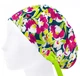 Медицинская шапочка женская HeadwearUniverse универсальная принт Фиалки - изображение 3