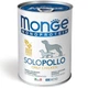 Вологий корм для собак Monge Dog SOLO 100% курка 0.4 кг. - зображення 1