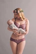 Бюстгальтер для годування с м'якими чашками на кісточках Anita "Fleur" 80D Ягодный (769 5053) - зображення 1