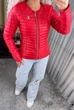 Fashions • Жіноча куртка Sanny Fashions 74 червоний (№3502/а-мк) - зображення 1