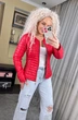Fashions • Жіноча куртка Sanny Fashions 74 червоний (№3502/а-мк) - зображення 3