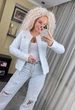 Fashions • Женская куртка Sanny Fashions 48 белый (№3502/а-мк) - изображение 4