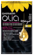 Farba kremowa bez utleniacza Garnier Olia Permanent Coloring 1.10 Black Sapphire 60 ml (3600542306997) - obraz 1