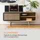 Стерео система Auna 388-BT Wood Stereo Hifi System Turntable без пульта - зображення 7