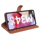 Классический чехол-книжка Deexe Book Type для Samsung Galaxy M34 (M346) - Brown - изображение 3