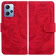 Чехол-книжка Deexe Tiger для Xiaomi Redmi Note 12 - Red - изображение 1