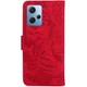 Чехол-книжка Deexe Tiger для Xiaomi Redmi Note 12 - Red - изображение 6