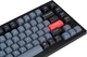 Клавиатура проводная Keychron V1 84 Key QMK Gateron G PRO Brown Hot-Swap RGB USB Frosted Black (V1A3_KEYCHRON) - изображение 8