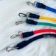 Набор эспандеров для фитнеса многофункциональный 5 жгутов Power Resistance Bands в чехле - изображение 3