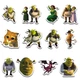 Стикерпак Шрек Shrek 45 штук SP SR 01 - изображение 2