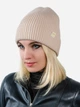 Шапка Malisa Тейлор 15-1137-DX-140 54-58 Світло-бежева - зображення 2