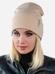 Шапка Malisa Токио 15-1223-PM-11 56-58 Бежевая - изображение 2