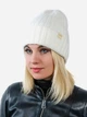 Шапка женская Malisa Латина 15-1173-LT-12 54-58 Белая - изображение 1