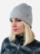 Шапка Malisa Итака ML3533 56-58 Светло-серая - изображение 1