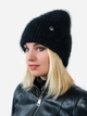 Шапка женская Malisa Калифорния 15-1105-DM-218 56-58 Черная - изображение 1