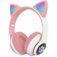 Беспроводные наушники с кошачьими ушками Cat VZV-23M Pink - изображение 1