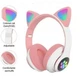 Беспроводные наушники с кошачьими ушками Cat VZV-23M Pink - изображение 2