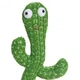 Танцующий кактус поющий 120 песен с подсветкой работает от аккумулятора Dancing Cactus - изображение 4