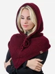 Капор женский Malisa Палермо 5-8016-MR-26 One Size Бургунди - изображение 1