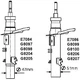Амортизаторы MONROE G8205 Citroen C3, DS3 5208F6, 5208F8, 5208K2 - изображение 2