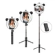 Тримач з кільцевим освітленням BOROFONE Perfect pic fill light live broadcast holder BY6 |4.7-6.5", D17cm, 3000-6500K, 1200mAh| - изображение 1