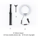 Тримач з кільцевим освітленням JOYROOM Touch Selfie Ring Light JR-ZS228 AKL01 |10", 2A, 2700-5700K - изображение 6
