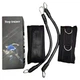 Эспандер для тренировки ног RIAS Step Trainer 2 жгута + 2 манжета Black (3_03120) - изображение 1