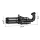 Детский пулемет для мыльных пузырей RIAS MiniGun WJ-950 Black (3_03027) - изображение 5