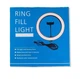 Кольцевая светодиодная LED лампа RIAS Z1 26см с держателем USB управление на проводе (2_009869) - изображение 3