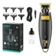 Машинка для стрижки волос VGR V-192 аккумуляторная 5W Black-Gold (3_03021) - изображение 4