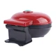 Вафельниця електрична RIAS WQ-H603 mini 350W Red (3_03731) - зображення 3