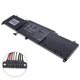 Аккумуляторная батарея для ноутбука Asus RX303UA U3000 (0B200-00930200) High Copy ( 67600 ) - изображение 1