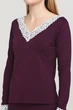 Комплект: джемпер и брюки Fleri 46(L) Баклажановый (69270) - изображение 7