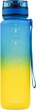 Бутылка для воды UZSPACE Gradient 3038 1000 мл Желто-голубая (6955482333044) - изображение 2