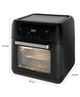 Аэрофритюрница Gold Diamond TK-1015 3400ВТ 12л - зображення 10