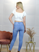 Jeansy skinny damskie Merribel Olha S Jasnogranatowe (5907621631284) - obraz 2