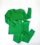 Термокомплект дитячий з вовни мериноса 100% BabyKo Merino. Зелений. Зріст 98-110 см. - зображення 5